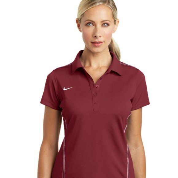Arnold Palmer's Bay Hill Club Nike Golf Maroon/Burgundy Polo Large - Picture 8 of 8